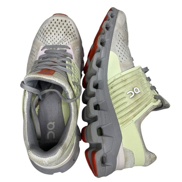 On Cloud Cloudswift Women's Running Shoes Sz 7 Ice / Oasis Cushion Performance - Picture 7 of 14